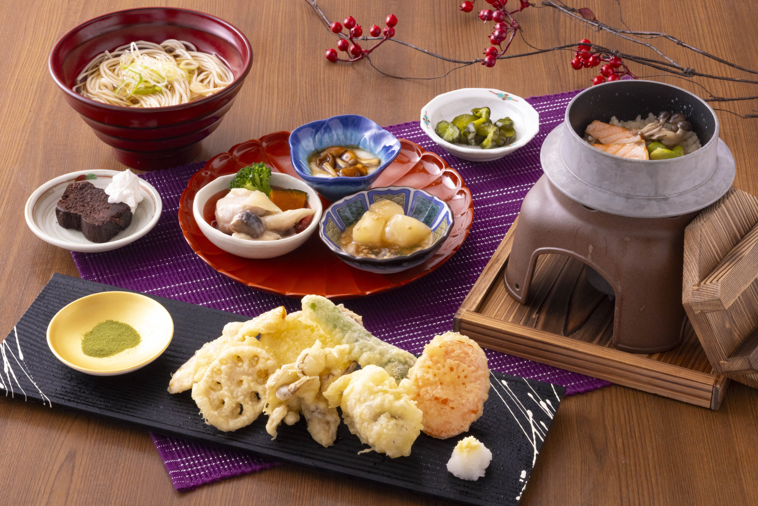 そばコース膳|花凛