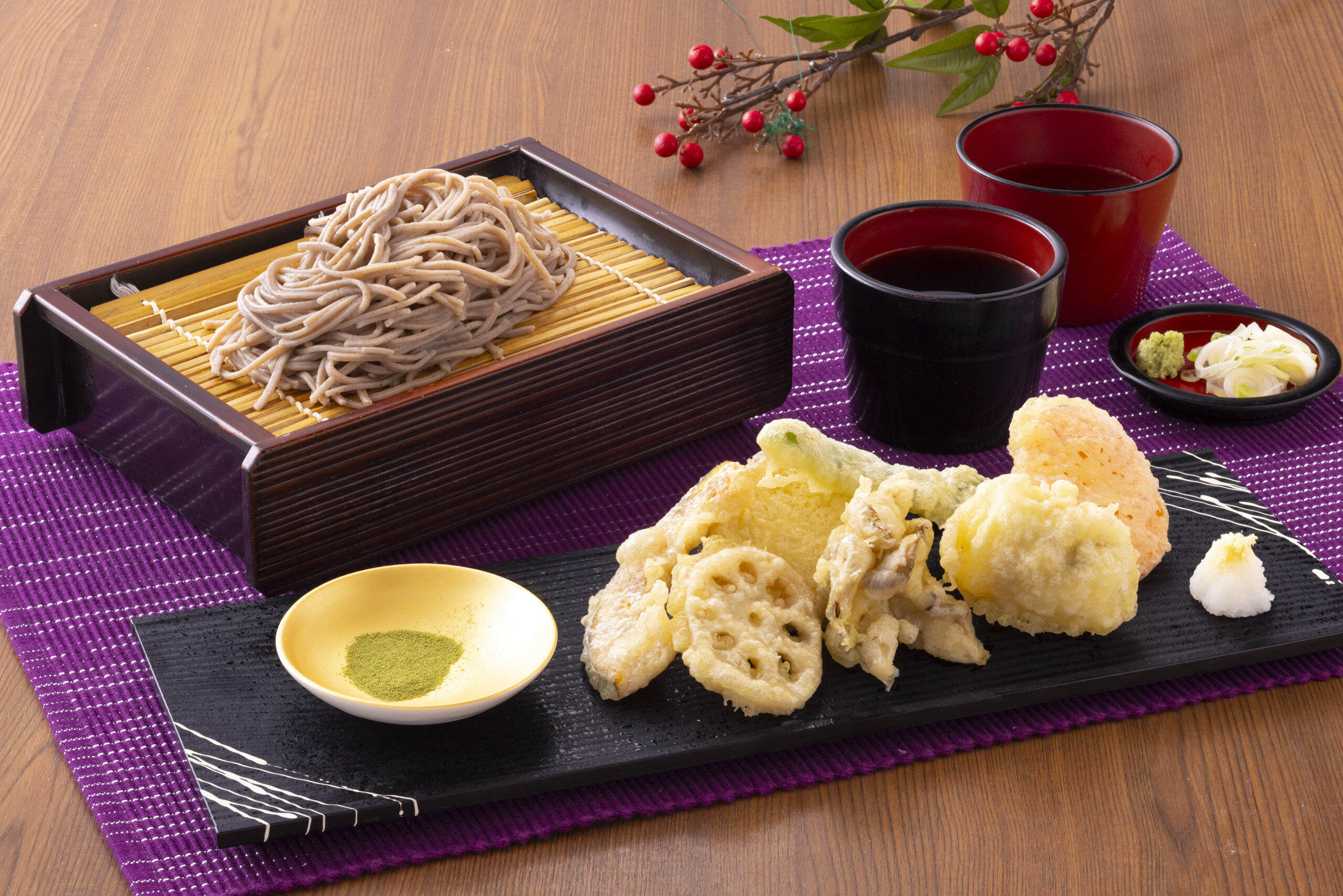 冬天ぷらと十割せいろ|花凛